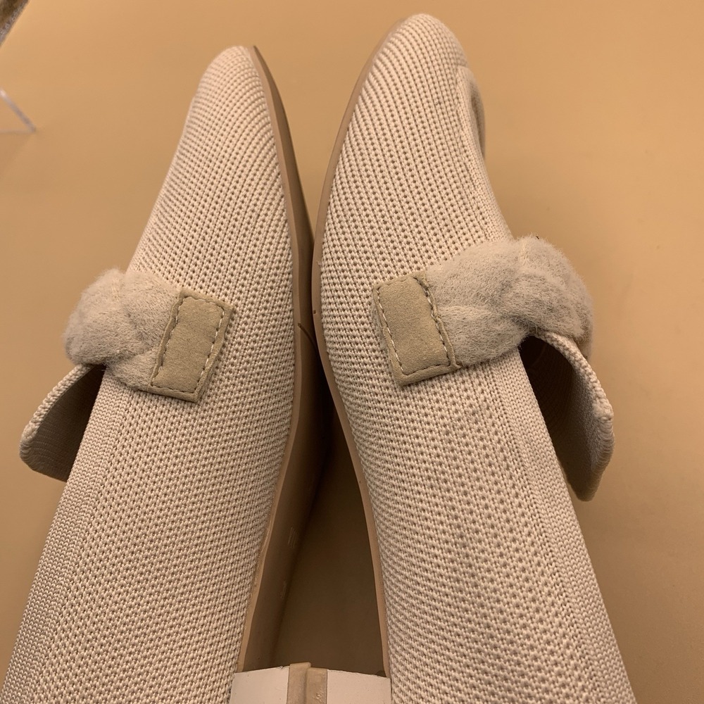 VIVAIA Caitlin 2.0 Square-Toe Knot Loafers in Almond (EU 39) US 8 - Picture 8 of 9